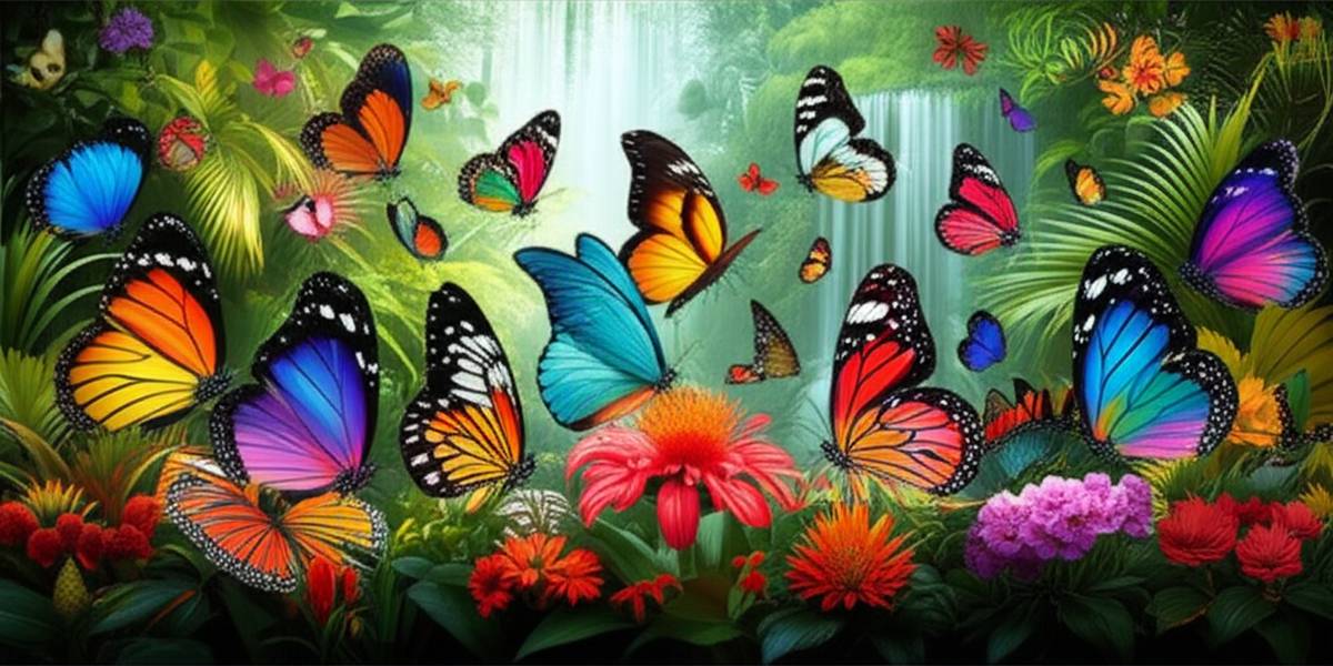 معرفی باغ پروانه دبی