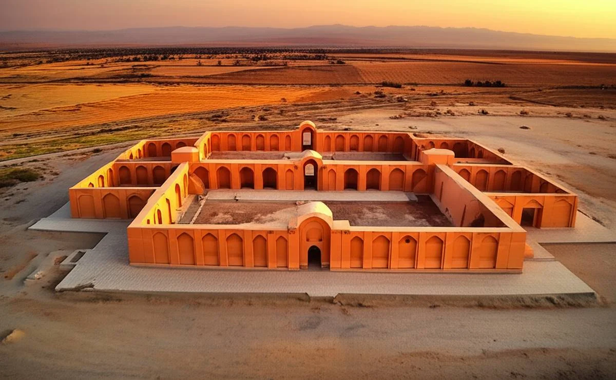 مشخصات کاروانسرای دیر گچین قم