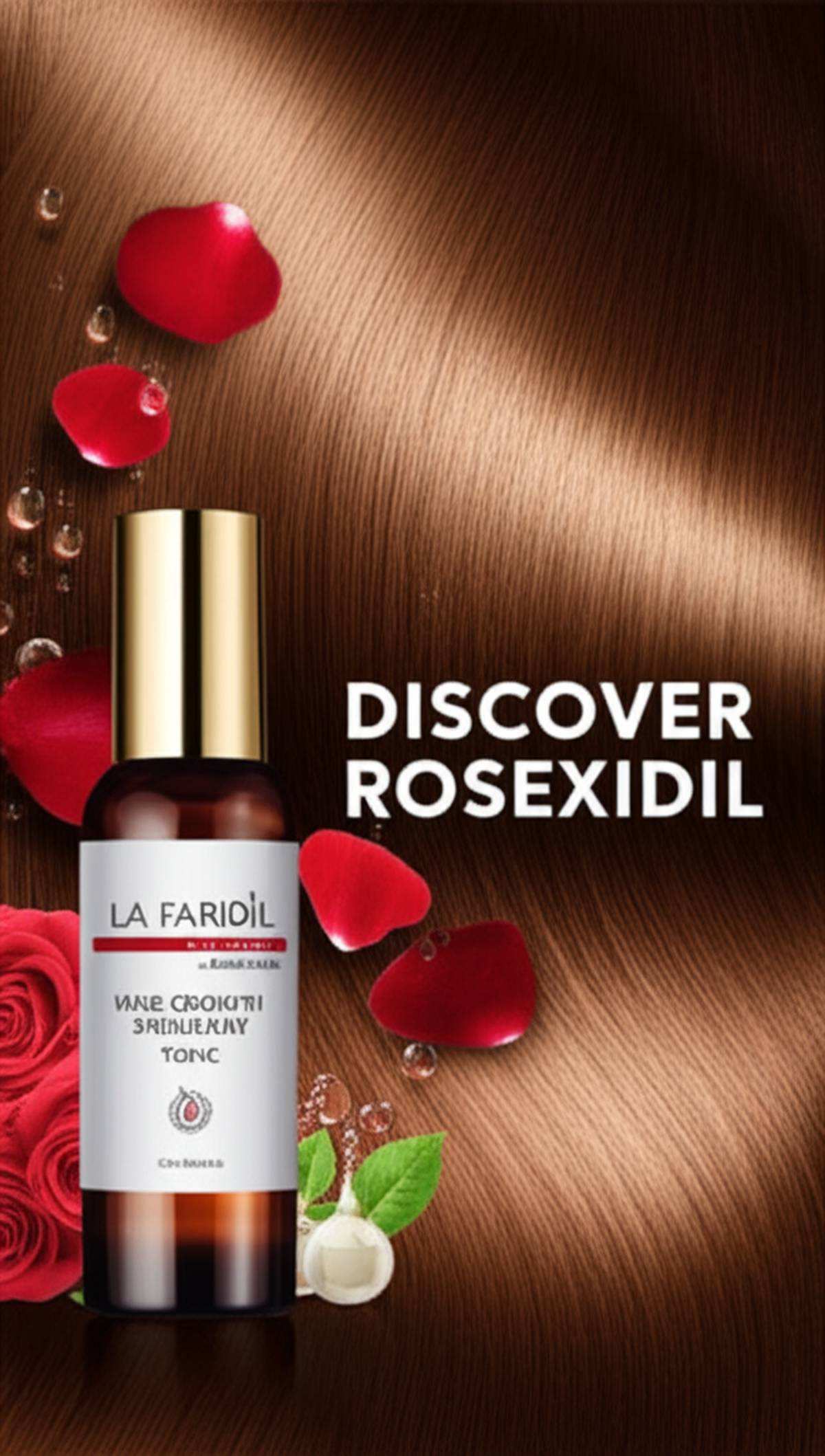 تونیک محرک رشد مو لافارر Rosexidil | تقویت و ضد ریزش قوی
