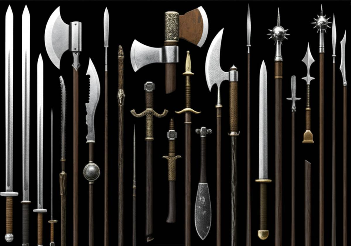 انواع سلاح های سرد قدیمی | راهنمای کامل معرفی و تاریخچه