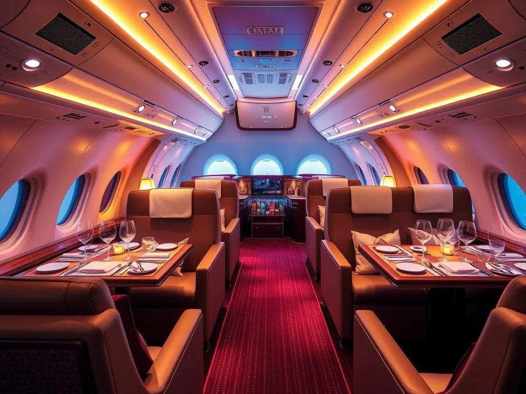 پرواز فرست کلاس قطر ایرویز: تجربه لوکس (Qatar Airways First Class)