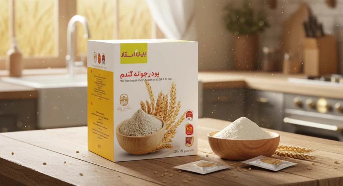 خواص پودر جوانه گندم با ماست و شیر برای چاقی