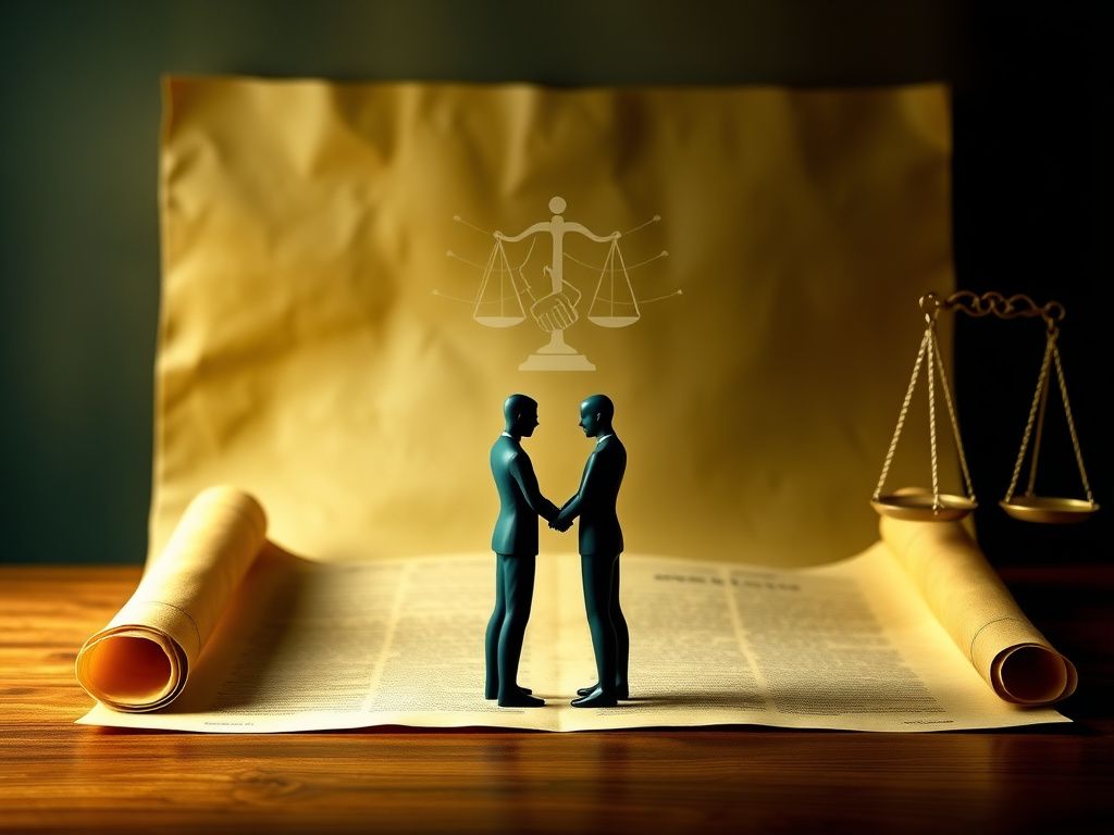 مصالح و متصالح در عقد صلح: راهنمای کامل حقوقی