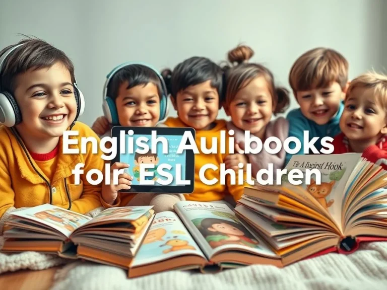 کتاب های صوتی زبان انگلیسی برای کودکان ESL
