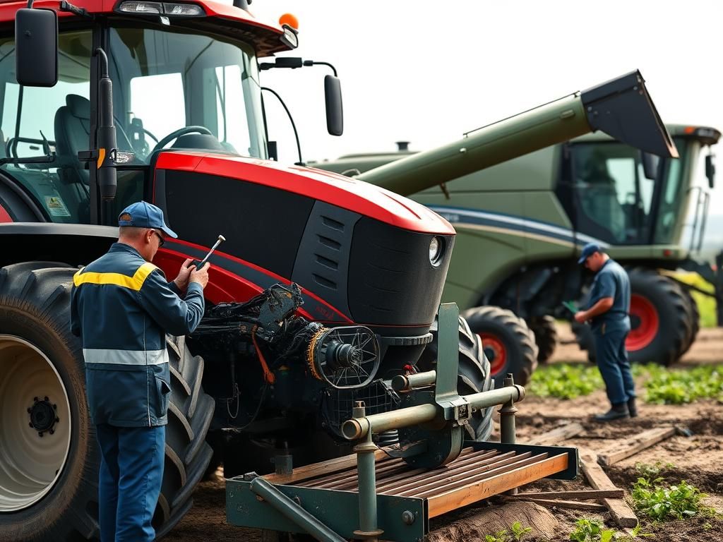 سرویس دوره ای ادوات کشاورزی